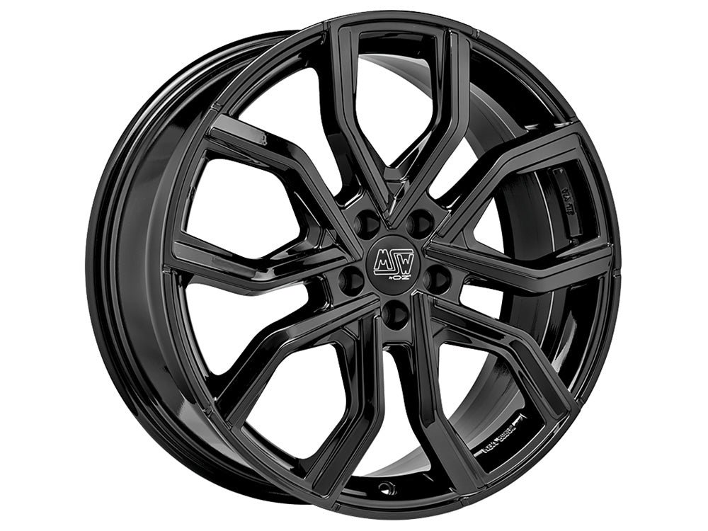 00_MSW_41_GlossBlack_1cf2e0f2-d14e-4636-abd7-3ac3f046807d.jpg MSW 41 19x7.5 ET48 5x112 GLOSS BLACK - Image 1