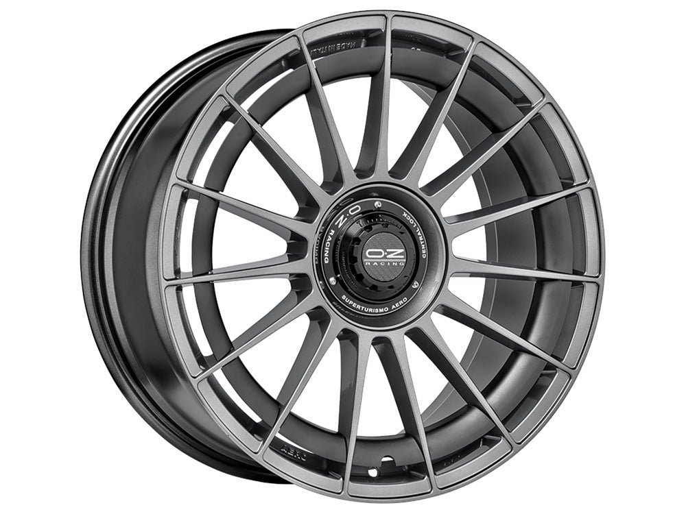01_SuperturismoAeroPost_StarGraphite_e60393b2-e6cb-48c8-bc35-0b8edb9cbb8f.jpg OZ Racing SUPERTURISMO AERO 20x11.5 ET56 5x130 STAR GRAPHITE - Image 1
