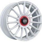 OZ Racing SUPERT  EVOLUZ  WRC 18x8 ET48 5x112 RACE WHITE