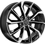 MSW 42 19x8 ET40 5x108 GLOSS BLACK FULL POLISHED