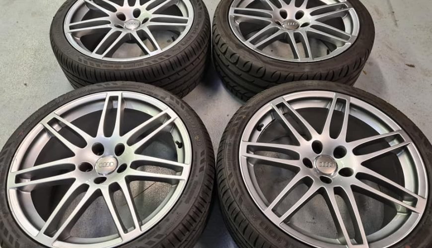 1-1-3blylp75h8abqxc7nixwcq.jpg 19" GENUINE AUDI LE MANS ALLOY WHEELS / TYRES - Image 1