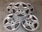 18" GENUINE LAND ROVER MODIAL ALLOY WHEELS X 5 - Image 3