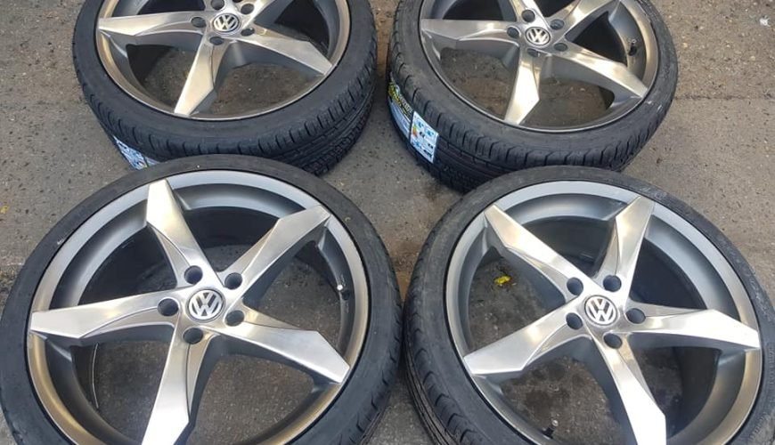 1-2-3b2kvy62y6ybbbwy3lk6q2.jpg 19" AEZ LASCAR ALLOY WHEELS / TYRES - Image 1