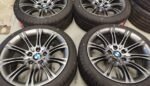 18" GENUINE BMW MV2 ALLOY WHEELS / NEW TYRES - Image 3