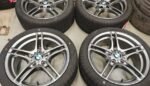 18" GENUINE BMW MOTORSPORT STYLE 313 ALLOY WHEELS / NEW TYRES - Image 3