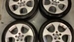 17" GENUINE VOLKSWAGEN MONZA ALLOY WHEELS / TYRES - Image 2