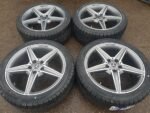 18" GENUINE AMG W205 ALLOY WHEELS / TYRES - Image 3