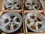 17" AMERICAN RACING DEEP DISH CHEVROLET WHEELS -  8 X 17" - 5 X 110 FITMENT