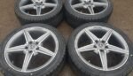 18" GENUINE AMG W205 ALLOY WHEELS / TYRES - Image 2