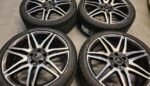 19" GENUINE MERCEDES AMG E CLASS ALLOY WHEELS / NEW TYRES - Image 4