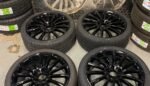 19" GENUINE MERCEDES AMG TURBINE ALLOY WHEELS / NEW TYRES