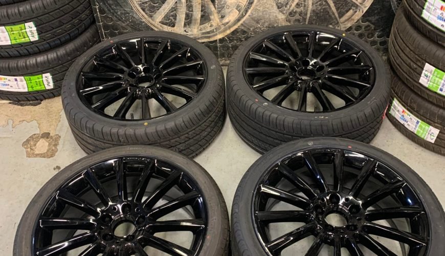 1-64-scaled-3gtqwr1siw8jmgd5x3l4ay.jpg 19" GENUINE MERCEDES AMG TURBINE ALLOY WHEELS / NEW TYRES - Image 1