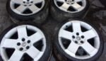 17" VAUXHALL SPORT ALLOY WHEELS / TYRES - Image 2