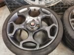 17" GENUINE FIAT ABARTH ALLOY WHEELS / TYRES