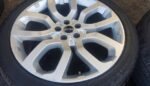 22" GENUINE LAND ROVER 5004 ALLOY WHEELS / TYRES - Image 2