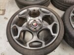 17" GENUINE FIAT ABARTH ALLOY WHEELS / TYRES - Image 4