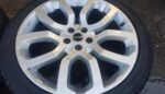 22" GENUINE LAND ROVER 5004 ALLOY WHEELS / TYRES - Image 3