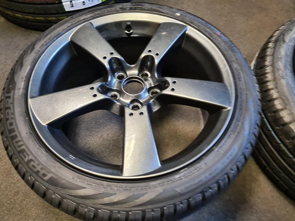 158447903_3771887032931987_2655010081814625381_n.jpg 18" MAZDA RX8 ALLOY WHEELS / NEW TYRES - Image 1
