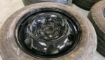 17" VOLKSWAGEN T5 FAN BLADE WHEELS / TYRES - Image 2