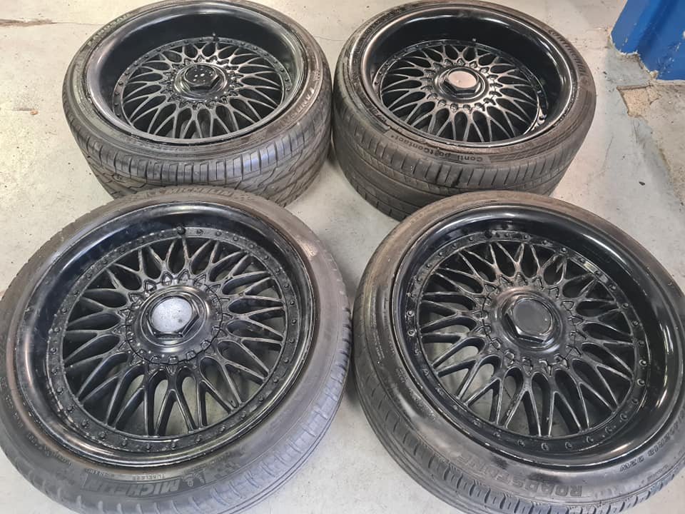 172560894_3872068932913796_3286801584873390875_n.jpg 18" BBS STYLE ALLOY WHEELS / TYRES - BMW FITMENT - Image 1