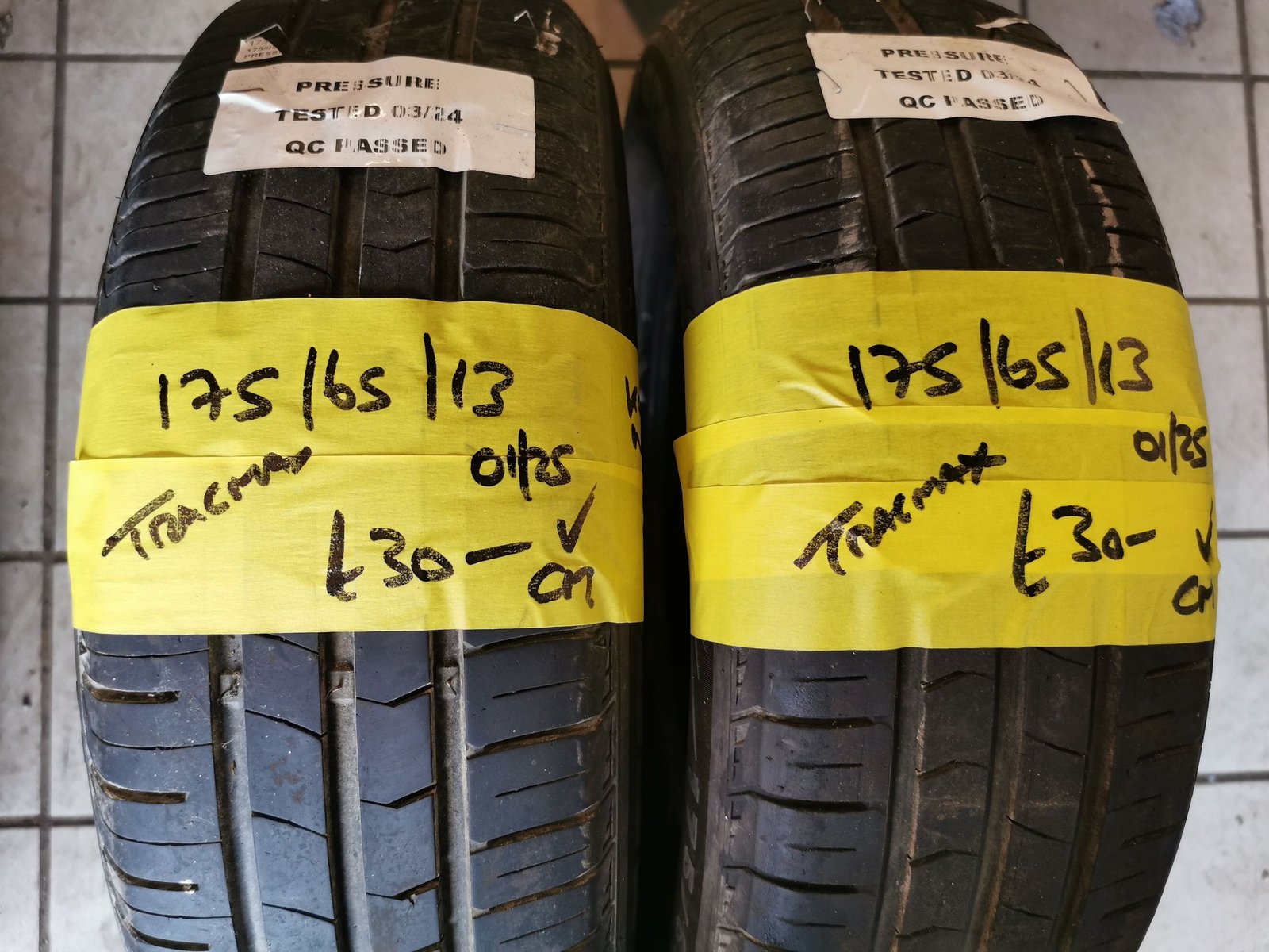 175-65-13-tracmax.jpg 175 / 65 / 13 TRACMAX TYRES - TWO AVAILABLE - Image 1
