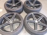 20" AXE EX14 ALLOY WHEELS / TYRES - MERCEDES - Image 4