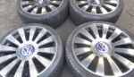 19″ POLISHED RS8 WHEELS / TYRES- 5 X 112 - Image 2