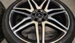 19" GENUINE MERCEDES AMG E CLASS ALLOY WHEELS / NEW TYRES - Image 2
