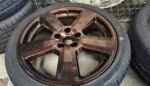 18" GENUINE AUDI S LINE ALLOY WHEELS / NEW TYRES - Image 2