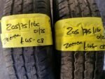 205 / 75 / 16C  ZEETEX COMMERCIAL TYRES - TWO AVAILABLE