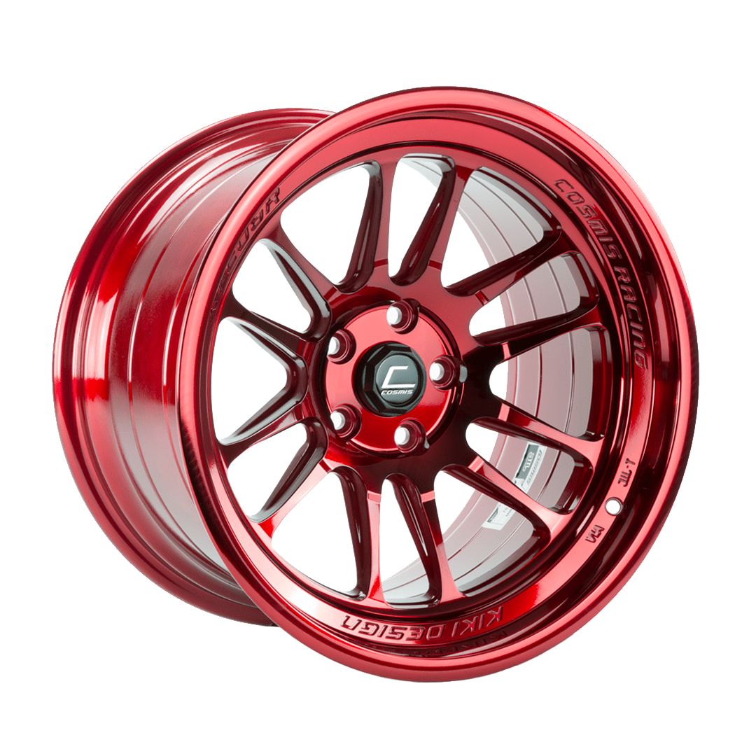 206-HyperRed.png Cosmis XT-206R 18x11 ET8 5x114.3 Hyper Red - Image 1