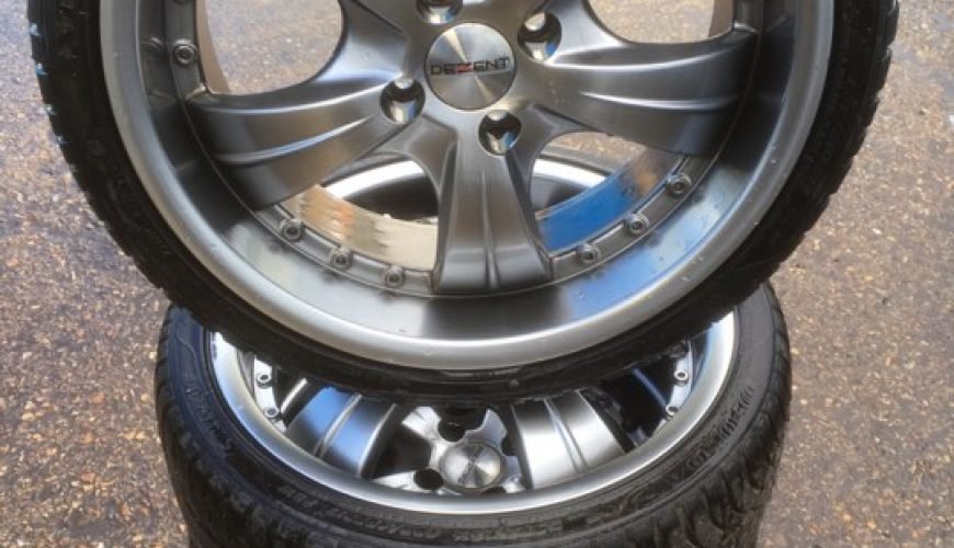 21586027_10155225973988052_2047098069_n-34l1bbd5z7r04a60hn83re.jpg 17″ DEZENT ALLOY WHEELS / TYRES – 4 X 100 - Image 1