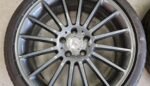 19" GENUINE MERCEDES AMG C63 ALLOY WHEELS / TYRES - Image 2