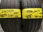225 / 45 / 17  GOODYEAR EAGLE F1 TYRES  -  TWO AVAILABLE