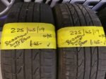 225 / 45 / 19  BRIDGESTONE DUELLER H / P SPORT TYRES  -  TWO AVAILABLE