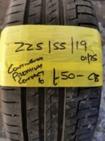 225 / 55 / 19   CONTINENTAL PREMIUM CONTACT 6 TYRE