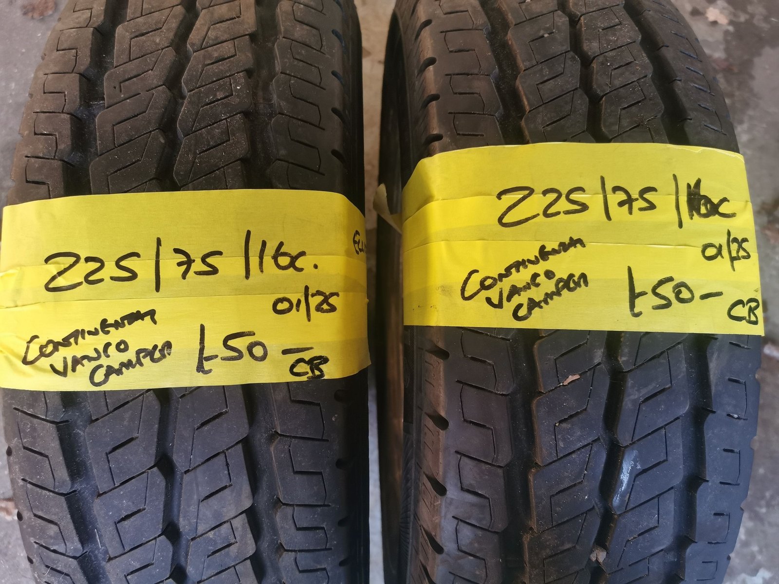 225-75-16c-continental.jpg 225 / 75 / 16C CONTINENTAL VANCO CAMPER TYRES - TWO AVAILABLE - Image 1