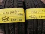 235 / 45 / 17  TOYO PROXES CF1 TYRES  - TWO AVAILABLE