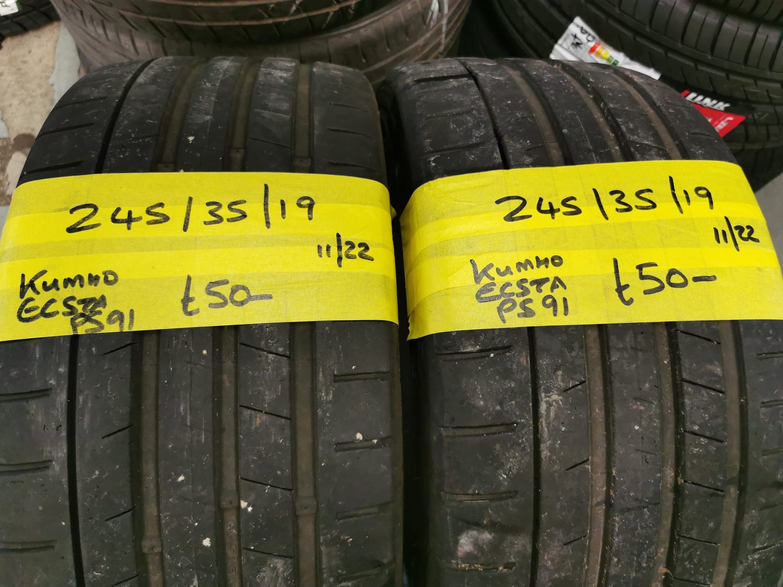 245-35-19-kumho-ecsta.jpg 245 / 35 / 19 Kumho Ecsta Ps91 Tyres – Two Available - Image 1