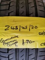 245 / 45 / 20  CONTINENTAL PREMIUM CONTACT 6 TYRE