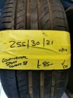 255 / 30 /21 CONTINENTAL SPORT CONTACT 5P TYRE - FITTING AVAILABLE