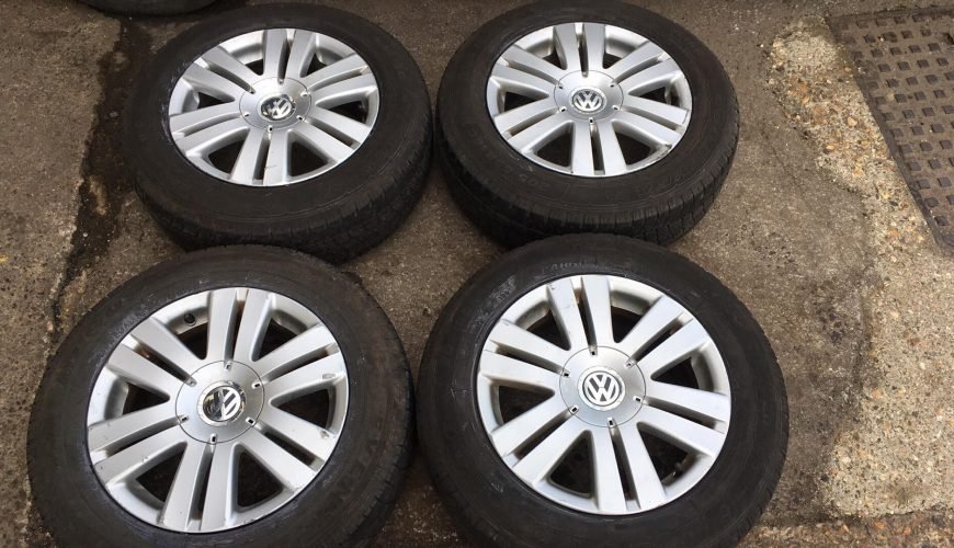 27901916_10155616009863052_351697576_o-35jx94rl08l99h86q1b6ru.jpg 16" VOLKSWAGEN T4 ALLOY WHEELS / TYRES - Image 1