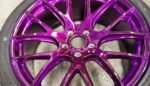 20" BMW CSL STYLE ALLOY WHEELS / NEW TYRES – CANDY PURPLE - Image 3