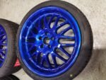 17" BBS Style Alloy Wheels / New Tyres – Candy Blue - Image 3