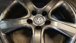 18" GENUINE VOLKSWAGEN T5 / T6 DAKAR ALLOY WHEELS / NEW TYRES - Image 4