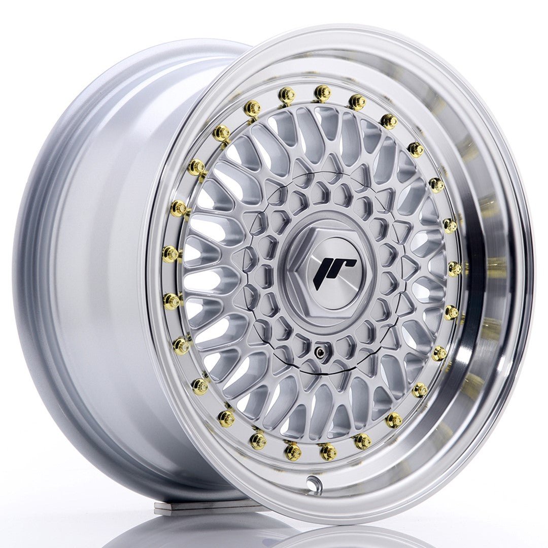 33218_0_23579.jpg JR Wheels JR9 15x7 ET20 4x100/108 Silver w/Machined Lip - Image 1