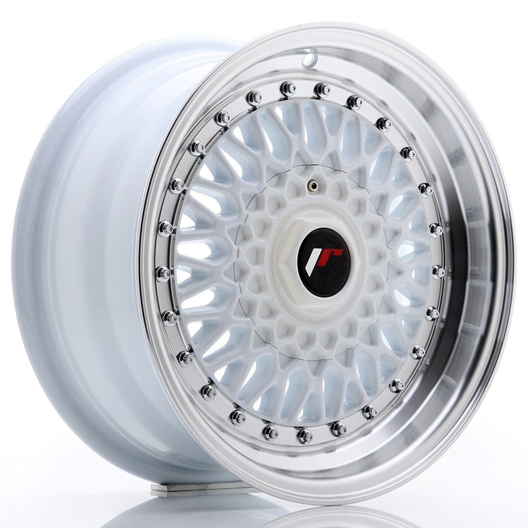 33219_0_23581.jpg JR Wheels JR9 15x7 ET20 4x100/108 White w/Machined Lip - Image 1