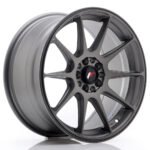 JR Wheels JR11 17x8.25 ET25 4x100/108 Matt Gun Metal
