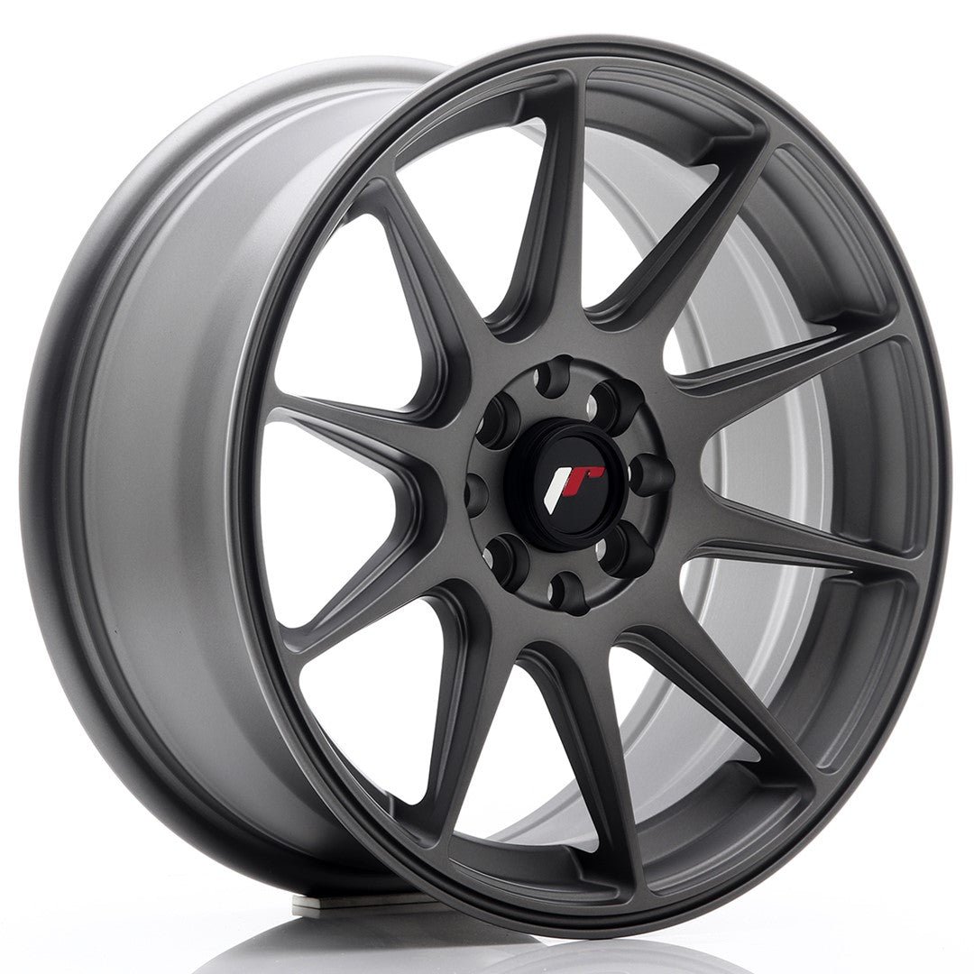 33850_0_24882.jpg JR Wheels JR11 16x7 ET25 4x100/108 Matt Gun Metal - Image 1