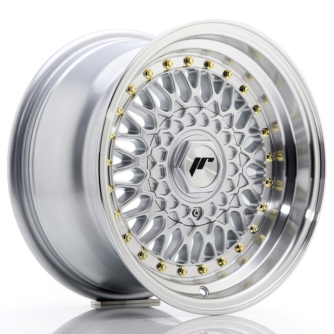 33929_0_22274.jpg JR Wheels JR9 15x8 ET20 BLANK Silver w/Machined Lip - Image 1
